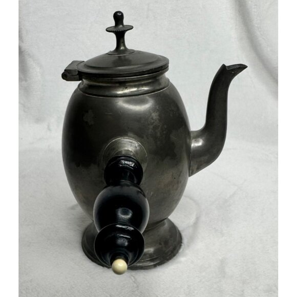 Antique  Herkules SwedishTeapot With Black Wooden Handle Stockholm - Picture 3 of 12